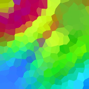 renkli soyut geometrik kristaller arka planı