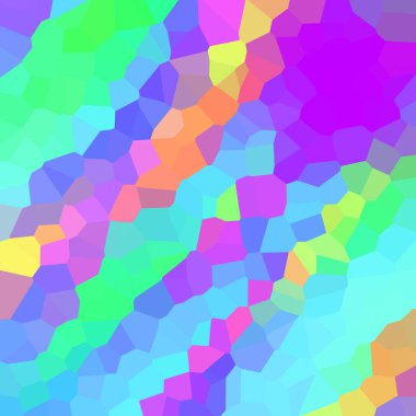 renkli soyut geometrik kristaller arka planı