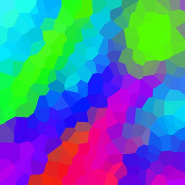 renkli soyut geometrik kristaller arka planı