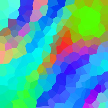 renkli soyut geometrik kristaller arka planı