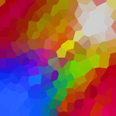 renkli soyut geometrik kristaller arka planı