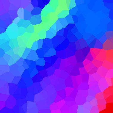 renkli soyut geometrik kristaller arka planı