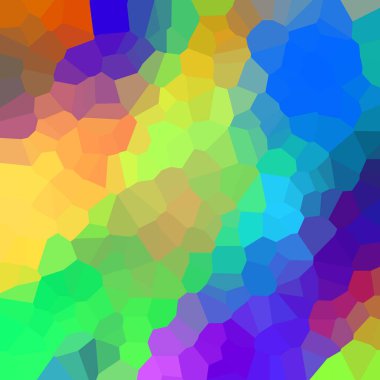 renkli soyut geometrik kristaller arka planı