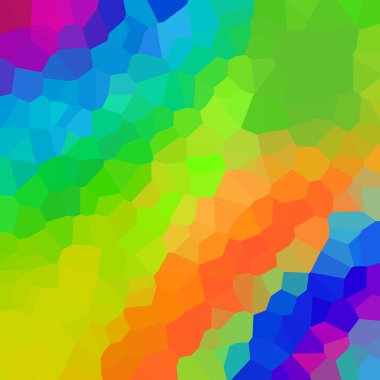 renkli soyut geometrik kristaller arka planı