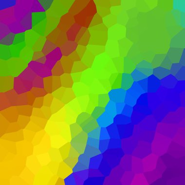 renkli soyut geometrik kristaller arka planı