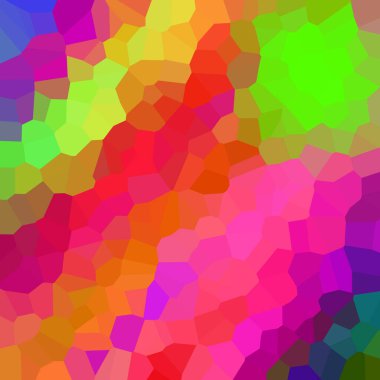 renkli soyut geometrik kristaller arka planı