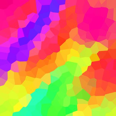 renkli soyut geometrik kristaller arka planı