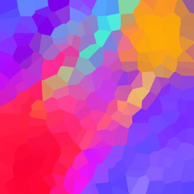 renkli soyut geometrik kristaller arka planı