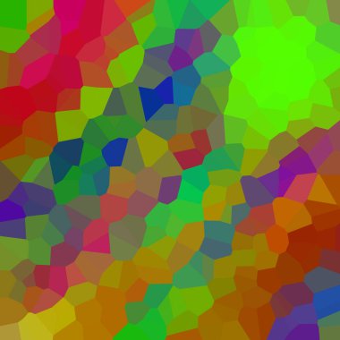 renkli soyut geometrik kristaller arka planı