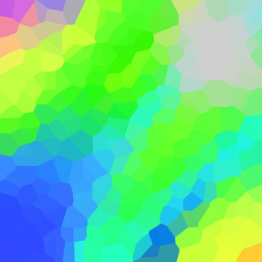 renkli soyut geometrik kristaller arka planı