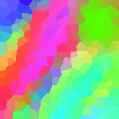 renkli soyut geometrik kristaller arka planı