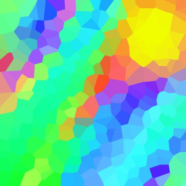 renkli soyut geometrik kristaller arka planı