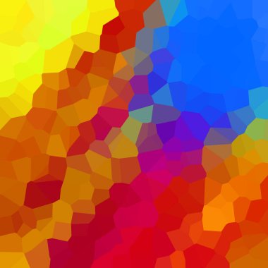 renkli soyut geometrik kristaller arka planı