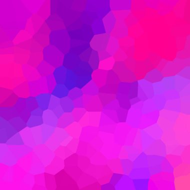 pembe, mor, mavi soyut geometrik kristaller arka plan 