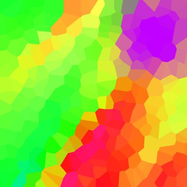 renkli soyut geometrik kristaller arka planı