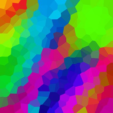 renkli soyut geometrik kristaller arka planı