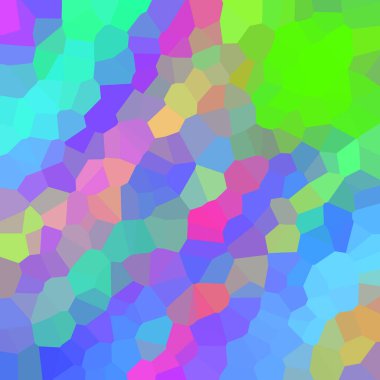 renkli soyut geometrik kristaller arka planı