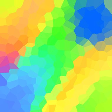 renkli soyut geometrik kristaller arka planı