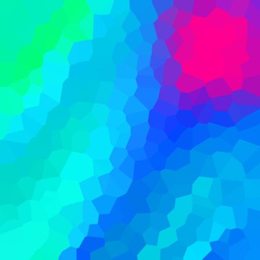 renkli soyut geometrik kristaller arka planı