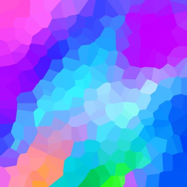 renkli soyut geometrik kristaller arka planı