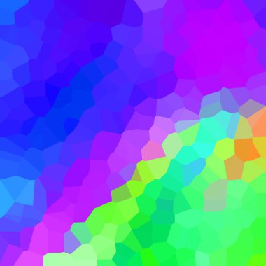 renkli soyut geometrik kristaller arka planı