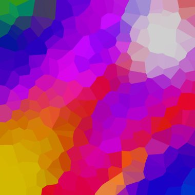 renkli soyut geometrik kristaller arka planı