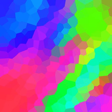 renkli soyut geometrik kristaller arka planı