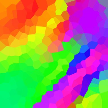 renkli soyut geometrik kristaller arka planı