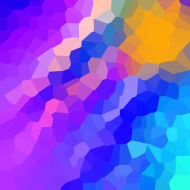 renkli soyut geometrik kristaller arka planı