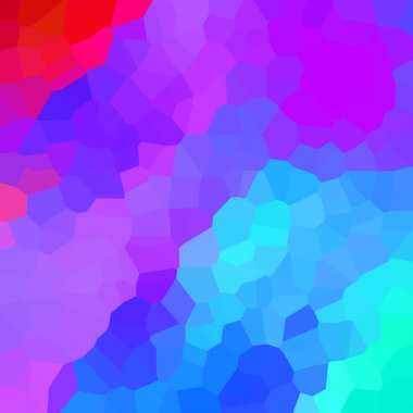 kırmızı, mor, mavi, yeşil soyut geometrik kristaller arka plan