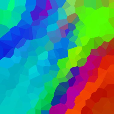 renkli soyut geometrik kristaller arka planı