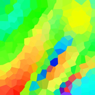 renkli soyut geometrik kristaller arka planı