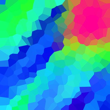 renkli soyut geometrik kristaller arka planı