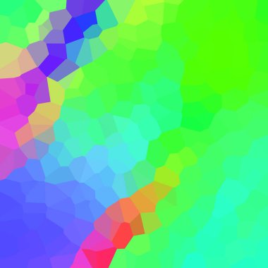 renkli soyut geometrik kristaller arka planı