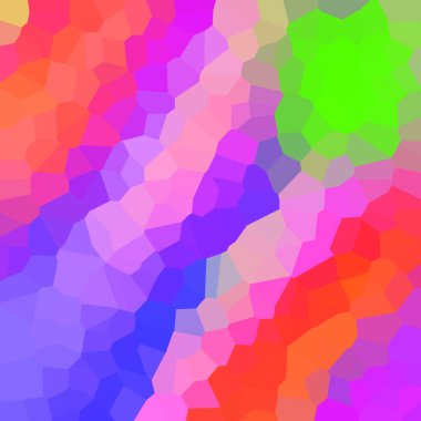 renkli soyut geometrik kristaller arka planı