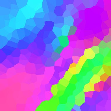 renkli soyut geometrik kristaller arka planı