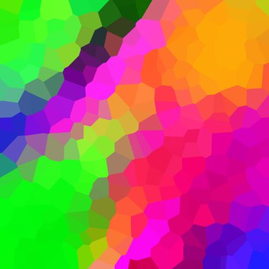 renkli soyut geometrik kristaller arka planı