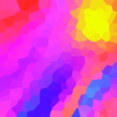 renkli soyut geometrik kristaller arka planı