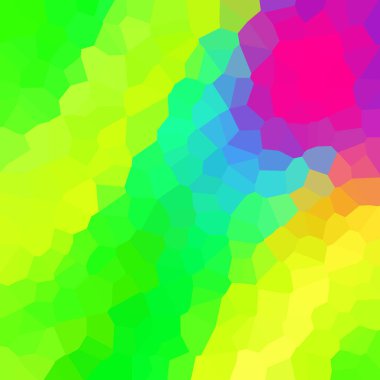 renkli soyut geometrik kristaller arka planı