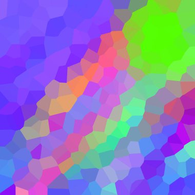 renkli soyut geometrik kristaller arka planı