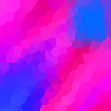 renkli soyut geometrik kristaller arka planı