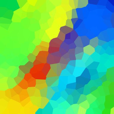 renkli soyut geometrik kristaller arka planı