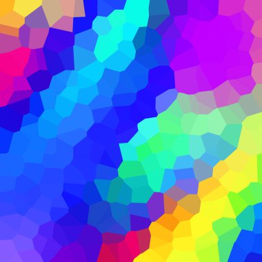 renkli soyut geometrik kristaller arka planı