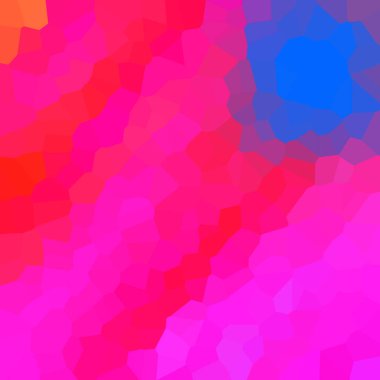 renkli soyut geometrik kristaller arka planı