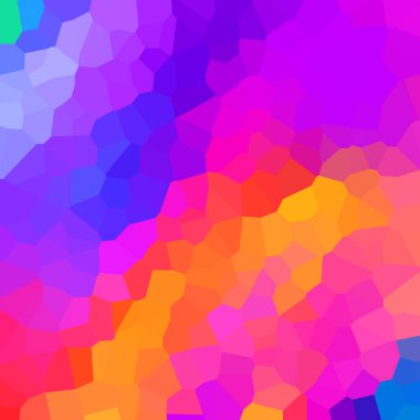 renkli soyut geometrik kristaller arka planı