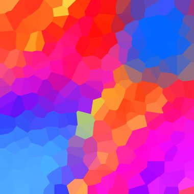 renkli soyut geometrik kristaller arka planı