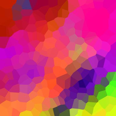 renkli soyut geometrik kristaller arka planı