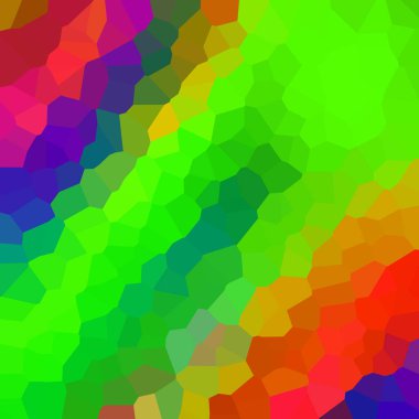 renkli soyut geometrik kristaller arka planı