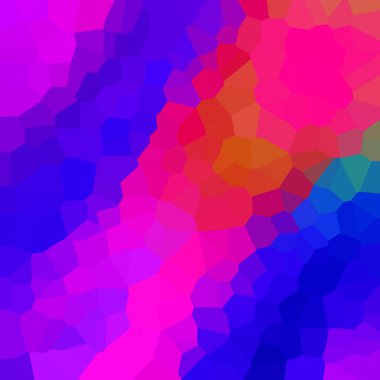 renkli soyut geometrik kristaller arka planı