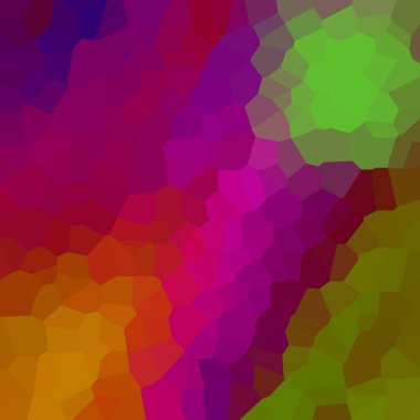 renkli soyut geometrik kristaller arka planı